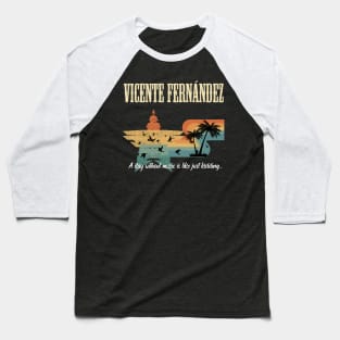 VICENTE FERNANDEZ BAND Baseball T-Shirt